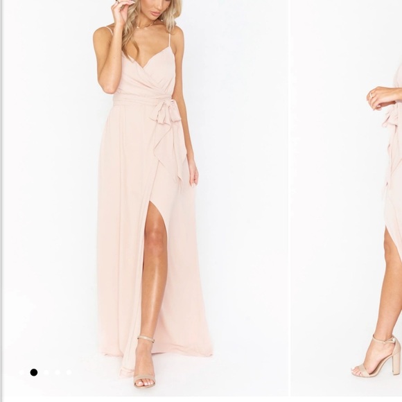 Show Me Your MuMu - Liz Maxi Dress Dusty Pink - Picture 2 of 12